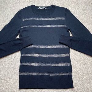 Jason Wu Lace Stripe Sweater